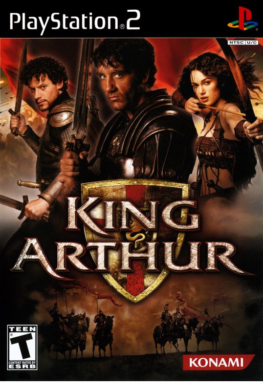 King Arthur box art for Playstation 2